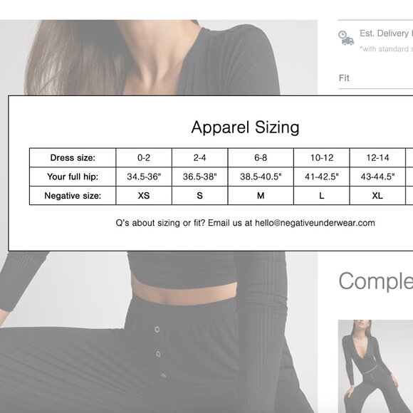 Negative Whipped Henley in Navy + White Size XS - Picture 9 of 9